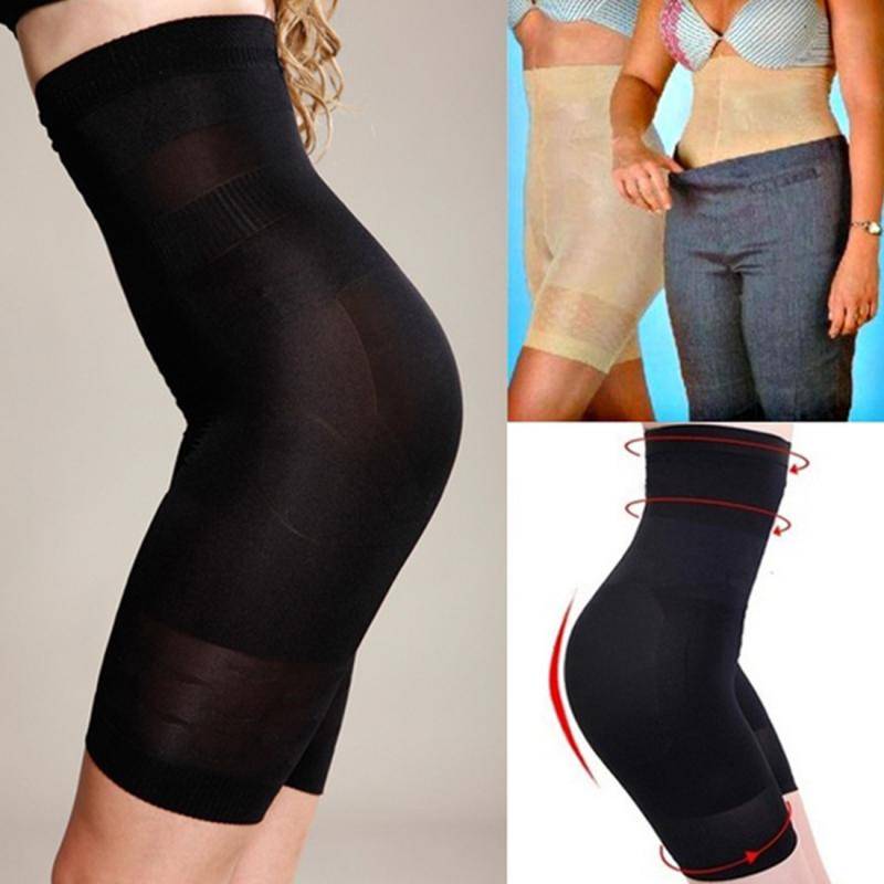 Высокая Талия тренер пластика Управление трусики Хип прикладом Body Shaper похудения